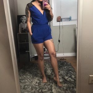 Romper with pockets